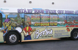 Boston's Bus Wrap