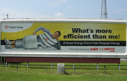 Progress Energy Billboard