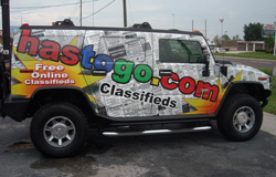Large SUV Wrap