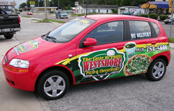 Compact Car Wrap