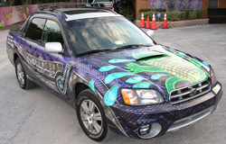 Compact Car Wrap